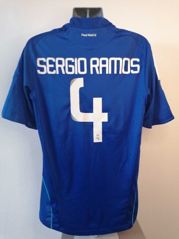 Real Madrid 2008 2009 LFP home football shirt Sergio Ramos 4 adidas size L (5)