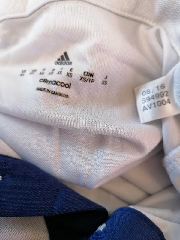 Real Madrid 2016 2017 LFP home football shirt adidas size XS (4)