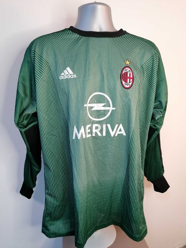 Vintage AC Milan 2003-04 padded Goal Keeper shirt size M (1)