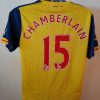 Arsenal 2014 2015 away shirt Puma Chamberlain 15 football top size M (1)