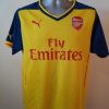 Arsenal 2014 2015 away shirt Puma Chamberlain 15 football top size M (3)