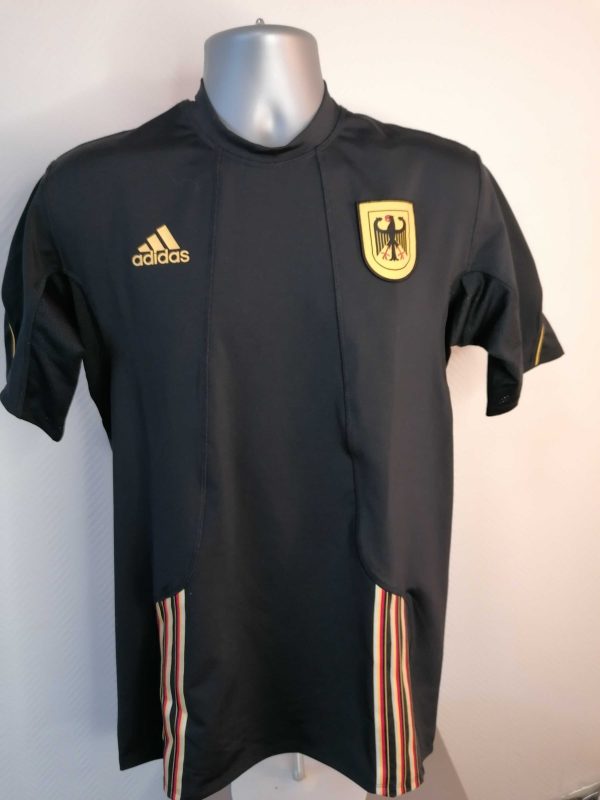 Player issue Germany Olympics black shirt ca. 2010 size M adidas formotion (3)