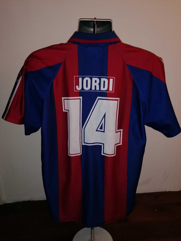 Vintage Barcelona 1993-95 stadium home shirt Rogers #14 Jordi size L (1)