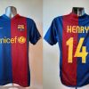 Vintage Barcelona 2006 2007 home shirt Nike football top Henry 14 size S (1)