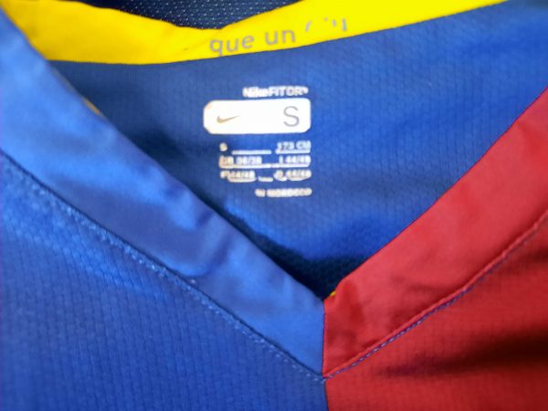 Vintage Barcelona 2006 2007 home shirt Nike football top Henry 14 size S (4)