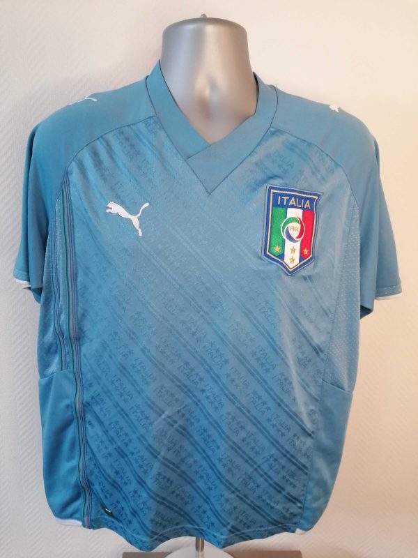 Vintage Italy 2009 confederations cup shirt Puma jersey size M Italia Iaquinta 15 (3)