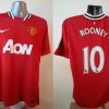 Manchester United 2011 2012 home shirt adidas EPL Rooney 10 size L (1)