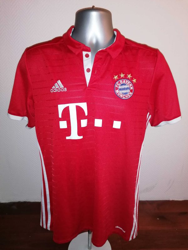 Bayern Munchen 2016 2017 home shirt adidas trikot size M (1)