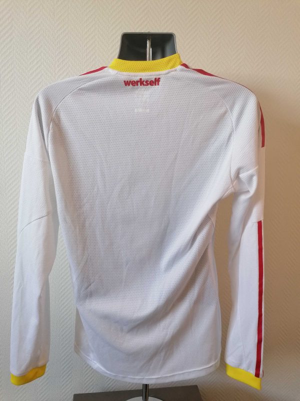 Player issue Bayer Leverkusen 2009-10 ls away shirt adidas trikot size M (2)