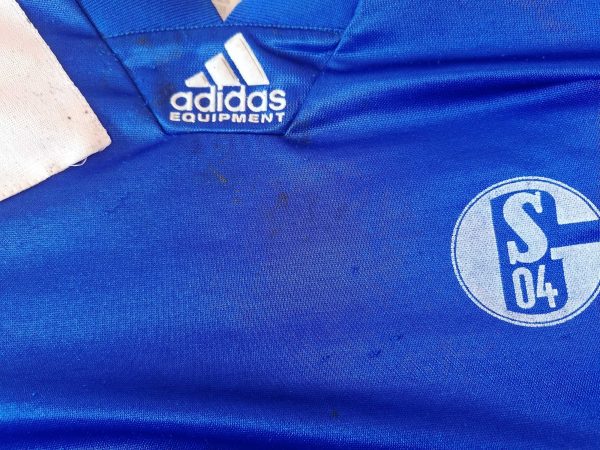 Vintage Schalke 04 1994-96 home shirt adidas trikot size L (3)