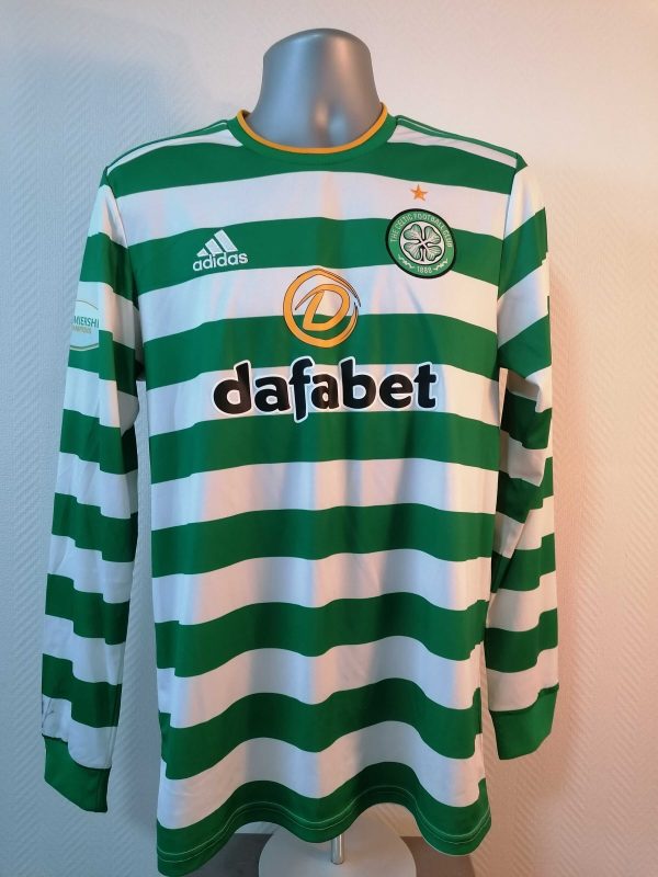Celtic ls 2020-21 home shirt adidas jersey size M (1)