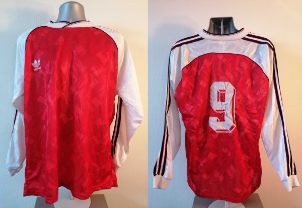 Vintage Adidas 1990-92 template #9 ls arsenal style size XL (1)