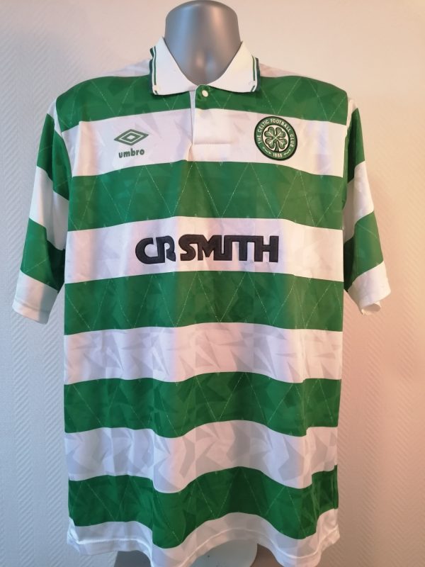 Vintage Celtic 1989-91 home shirt Umbro size L (1)