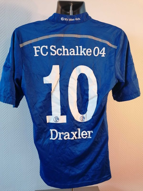 Vintage Schalke 04 2014-15 Bundesliga home shirt Draxler 10 size M (3)