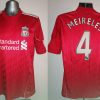 Liverpool 2010-11 Meireles 4 home shirt size M adidas football top (1)