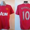 Manchester United 2011 2012 home shirt Nike EPL Rooney 10 size M (1)