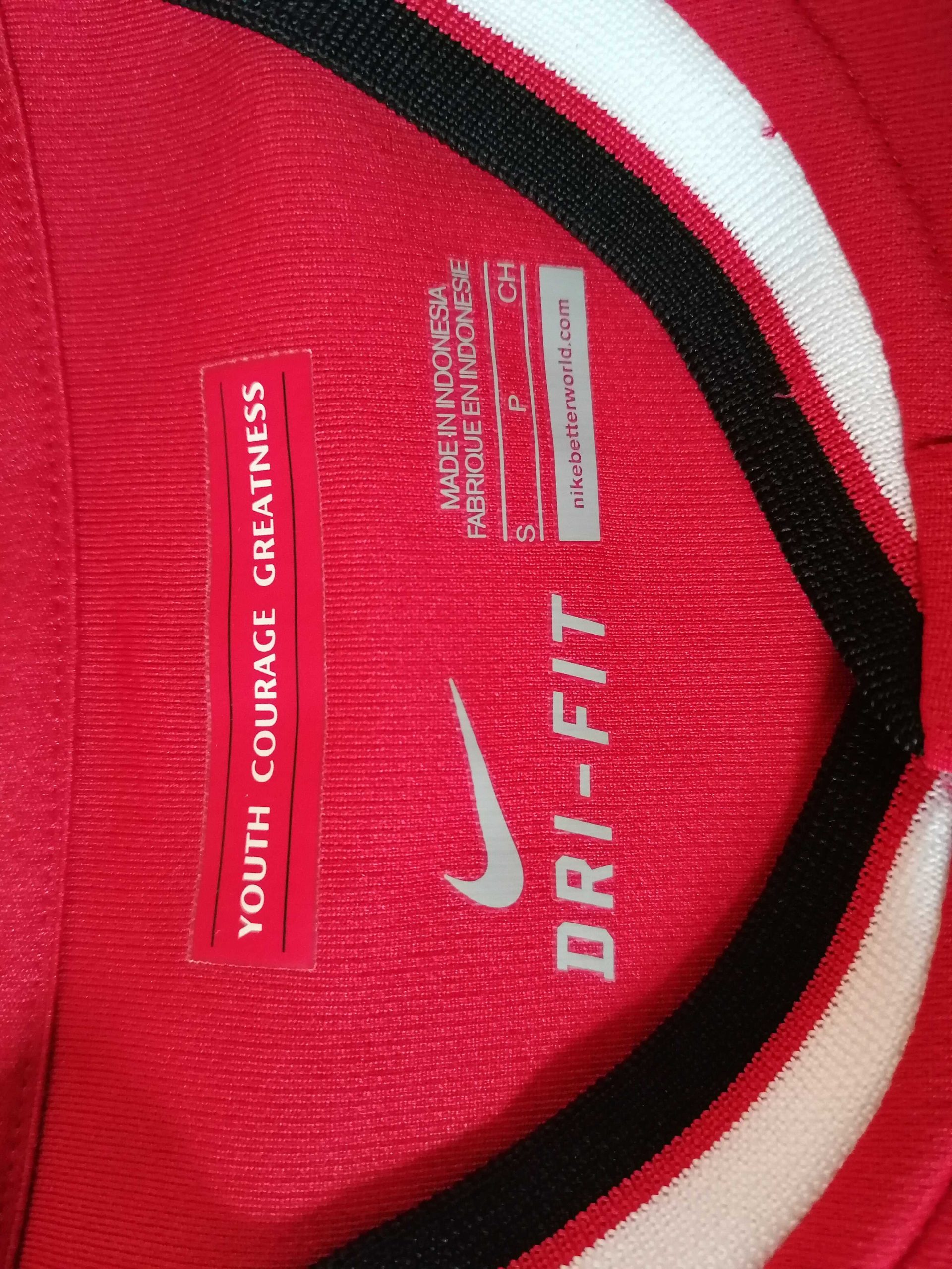Manchester United 2014 2015 l/s home football shirt Nike